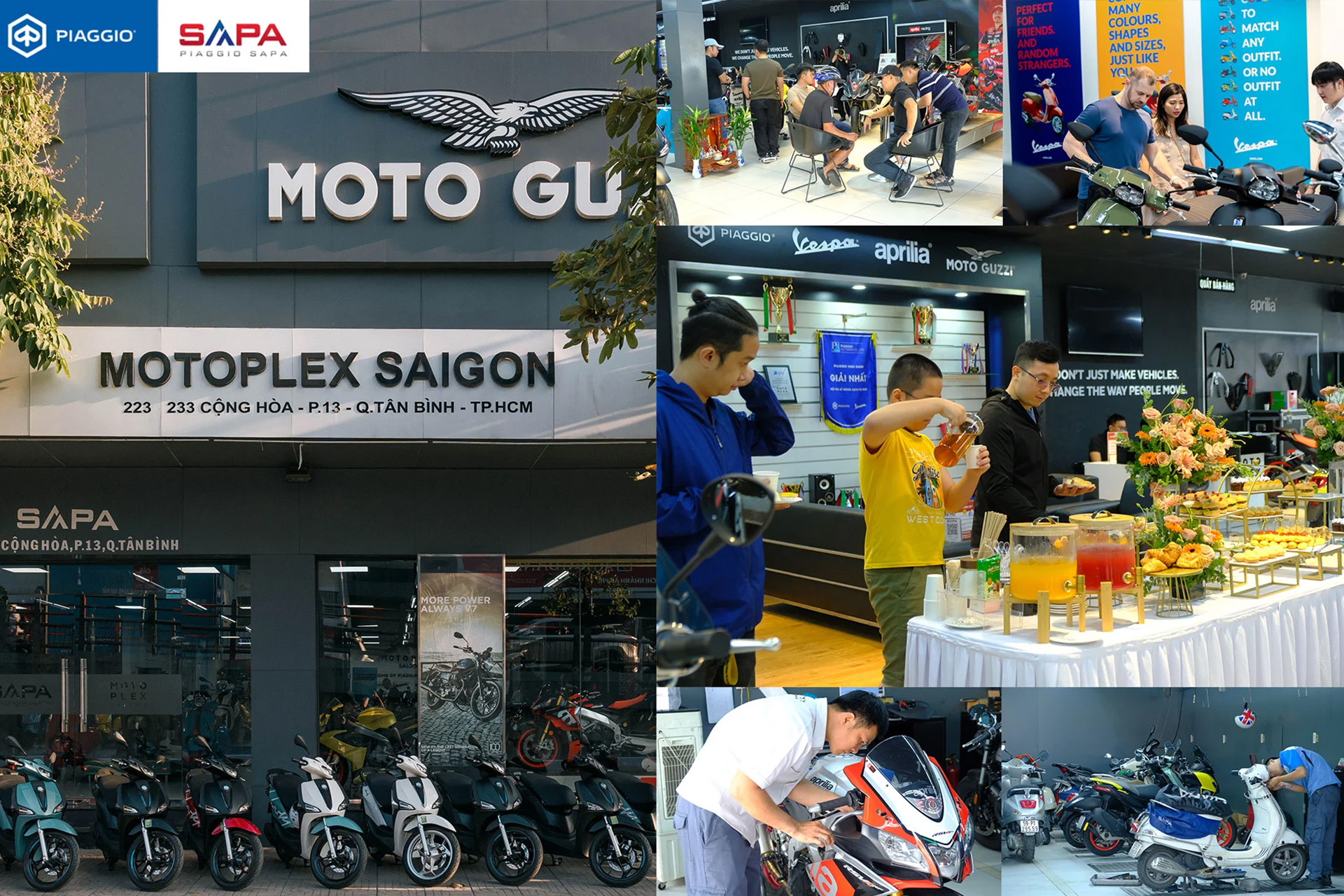 Hệ thống showroom Vespa Sapa